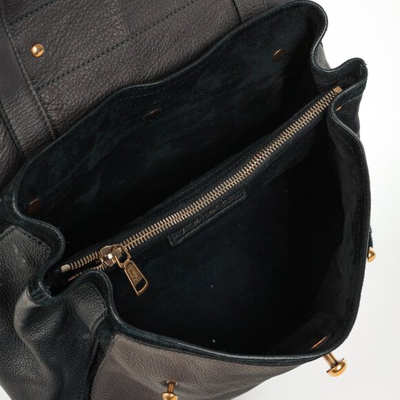 Yves Saint Laurent Small Muse Two Grey Leopard-Calf Hair 2-Way Top-Handle Bag - Picture 11 of 13